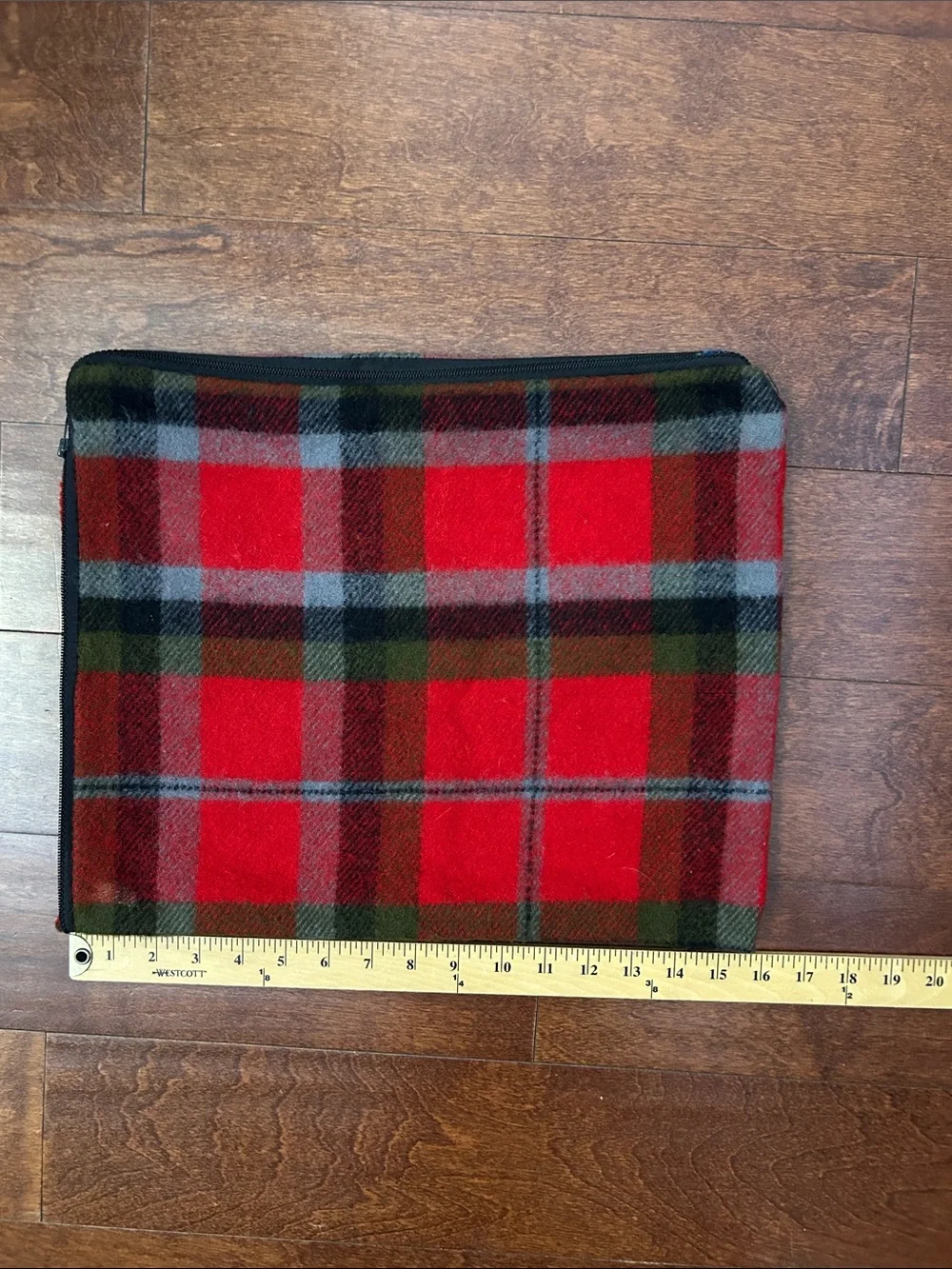 Faribo Vintage Wool Convertible Stadium Blanket Poncho, Includes Matching Bag